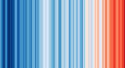 https://ichef.bbci.co.uk/images/ic/480xn/p0gy33pl.png.webp       The colors represent the average tempeture of the world and its increase due to climate change